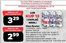 Netto Piwo Żywiec Salty oferta
