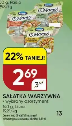 Chata Polska Sałatka warzywna Lisner oferta