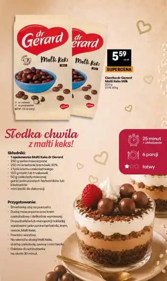 Ciastka dr Gerard Malti Keks Milk