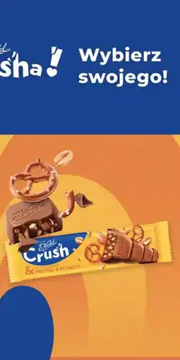 Delikatesy Centrum Baton E.Wedel Crush Milk Chocolate & Pretzel & Peanuts oferta
