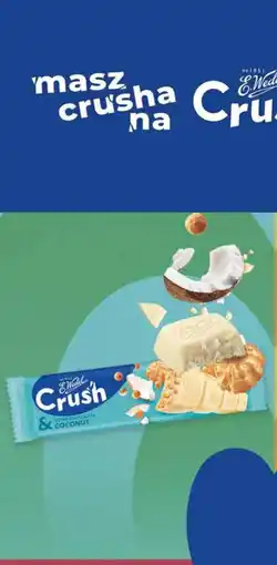 Delikatesy Centrum Baton E.Wedel Crush White Chocolate & Coconut oferta