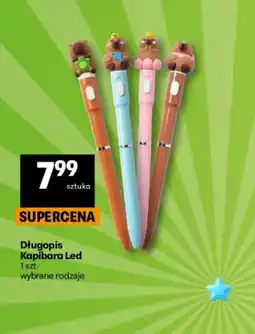 Delikatesy Centrum Długopis Kapibara Led oferta