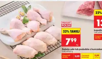 Biedronka Świeże udo lub podudzie z kurczaka oferta