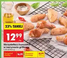 Biedronka Skrzydełka z kurczaka w marynacie grillowej oferta