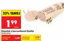 Biedronka Pasztet z borowikami Gzella oferta
