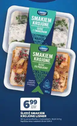 Stokrotka ŚLEDŹ SMAKIEM KROJONE LISNER oferta