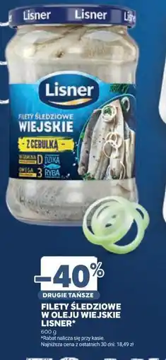 Stokrotka FILETY ŚLEDZIOWE W OLEJU WIEJSKIE LISNER oferta