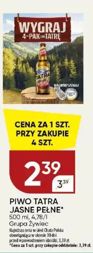 Chata Polska Piwo tatra jasne pełne oferta