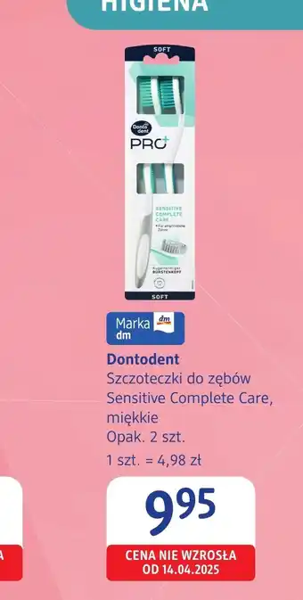 dm drogerie markt Szczoteczka do zębów Dontodent oferta