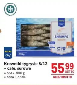 Makro Krewetki Metro Chef oferta