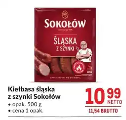 Makro Kiełbasa śląska z szynki Sokołów oferta