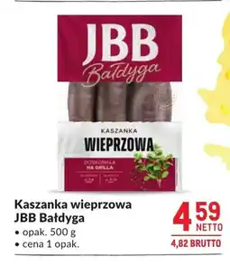 Makro Kaszanka wieprzowa JBB Bałdyga oferta