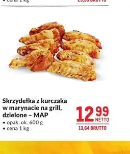 Makro Skrzydełka z kurczaka w marynacie na grill, dzielone - MAP oferta