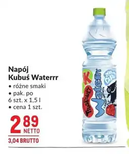 Makro Napój Kubuś Waterrr 6-pak oferta