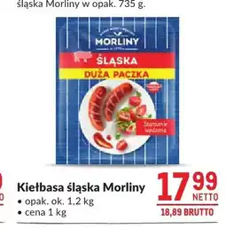 Makro Kiełbasa śląska Morliny oferta