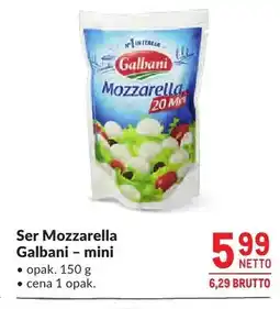 Makro Ser Mozzarella Galbani mini oferta