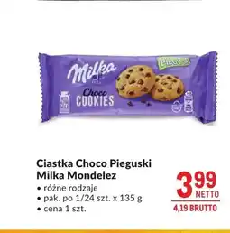 Makro Ciastka Choco Pieguski Milka Mondelez oferta