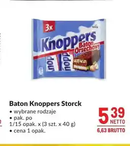 Makro Baton Knoppers Storck 3-pak oferta