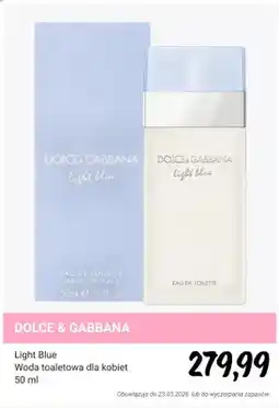 Rossmann Woda toaletowa dla kobiet Dolce & Gabbana Light Blue oferta