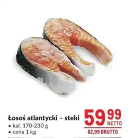 Makro Łosoś atlantycki steki kal oferta