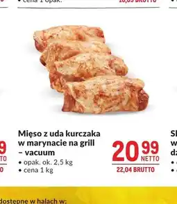 Makro Mięso z uda kurczaka w marynacie na grill - vacuum oferta