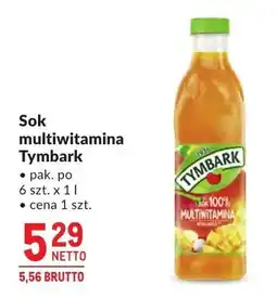 Makro Sok multiwitamina Tymbark 6-pak oferta