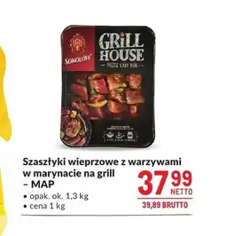 Makro Szłyki wieprzowe z warzywami w marynacie na grill Sokołów Grill House - MAP oferta