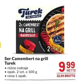 Makro Ser Camembert na grill Turek oferta