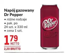 Makro Napój gazowany Dr Pepper oferta