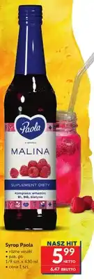 Makro Syrop Paola o smaku malina oferta