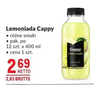 Makro Lemoniada Cappy oferta