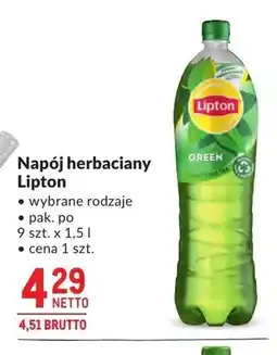 Makro Napój herbaciany Lipton oferta
