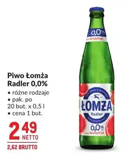 Makro Piwo bezalkoholowe Łomża Radler 0,0% oferta