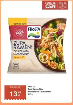 Dino Zupa Ramen Style z kurczakiem i makaronem FRoSTA oferta