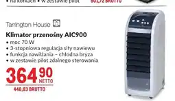 Makro Klimator przenośny Tarrington House AIC900 moc 70W oferta