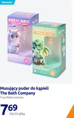 Action Musujący puder do kąpieli The Bath Company oferta
