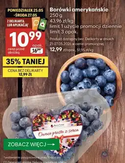 Delikatesy Centrum Borówki amerykańskie Berry Trade oferta