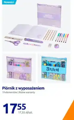 Action Piórnik z wyposażeniem oferta