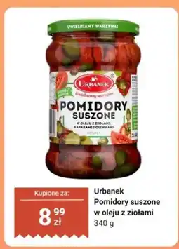 Dino Pomidory suszone w oleju z ziołami kaparami i oliwkami Urbanek oferta