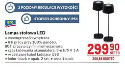 Makro Lampa stołowa LED aro wewnętrzna/zewnętrzna black 2-pak oferta