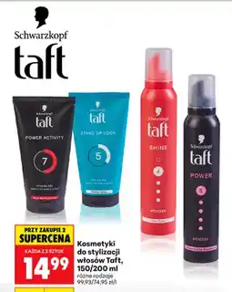 Biedronka Pianka do stylizacji włosów Schwarzkopf Taft Power oferta