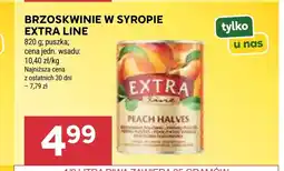 Stokrotka Market Brzoskwinie w syropie Extra Line oferta