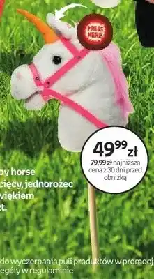 Empik Hobby horse dziecięcy jednorożec z dźwiękiem oferta