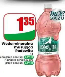 Dino Woda mineralna musująca Rodowita oferta