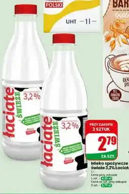 Dino Mleko spożywcze świeże 3,2% Łaciate oferta