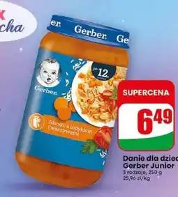 Dino Danie dla dzieci Gerber Junior Risotto z indykiem i warzywami oferta
