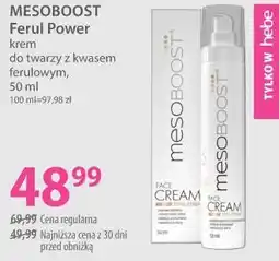 Hebe MESOBOOST Ferul Power krem do twarzy z kwasem ferulowym oferta