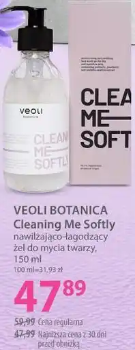 Hebe VEOLI BOTANICA Cleaning Me Softly nawilżająco-łagodzący żel do mycia twarzy oferta