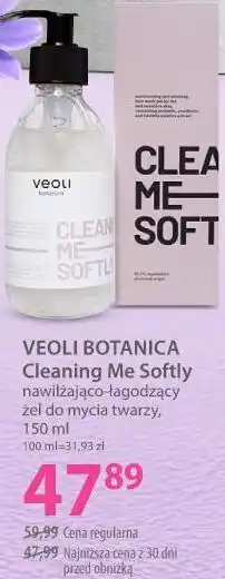 Hebe VEOLI BOTANICA Cleaning Me Softly nawilżająco-łagodzący żel do mycia twarzy oferta