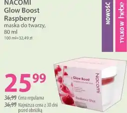 Hebe NACOMI Glow Boost Raspberry maska do twarzy oferta